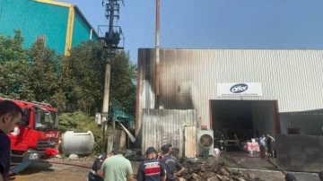 Kocaeli'de fabrikada kimyasal yağ kazanı patladı: 2 kişi yaralandı!