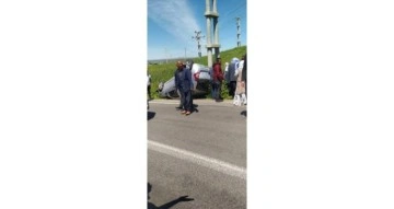 Kontrolden çıkan otomobil takla attı: 1’i ağır 3 yaralı