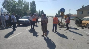Konya'da feci kaza: 1 ölü, 1 yaralı!
