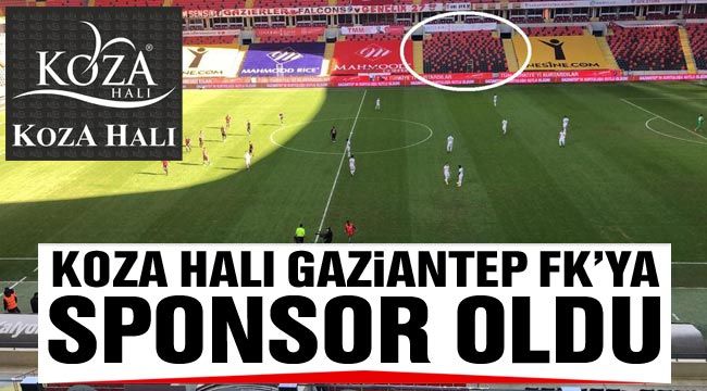 Koza Halı Gaziantep FK'ya sponsor oldu