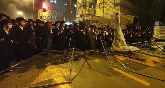Kudüs'te Haredi Yahudileri ile İsrail polisi arasında şiddetli çatışma