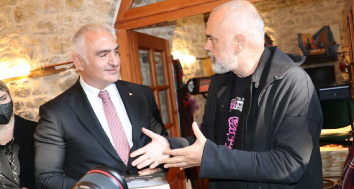 Kültür ve Turizm Bakanı Ersoy, Arnavutluk'ta
