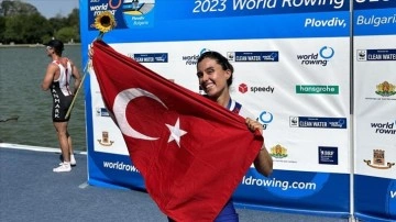 Kürek sporunun "altın" kızı: Elis Özbay