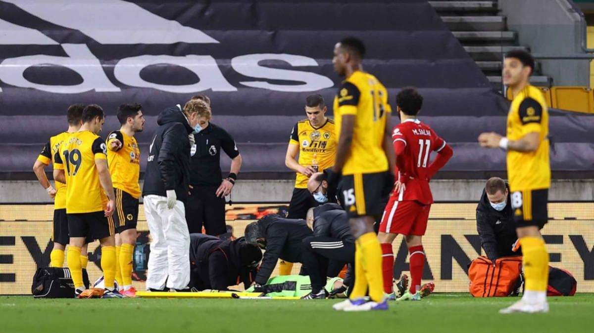 Liverpool maçında Wolverhampton kalecisi Rui Patricio baygınlık geçirdi