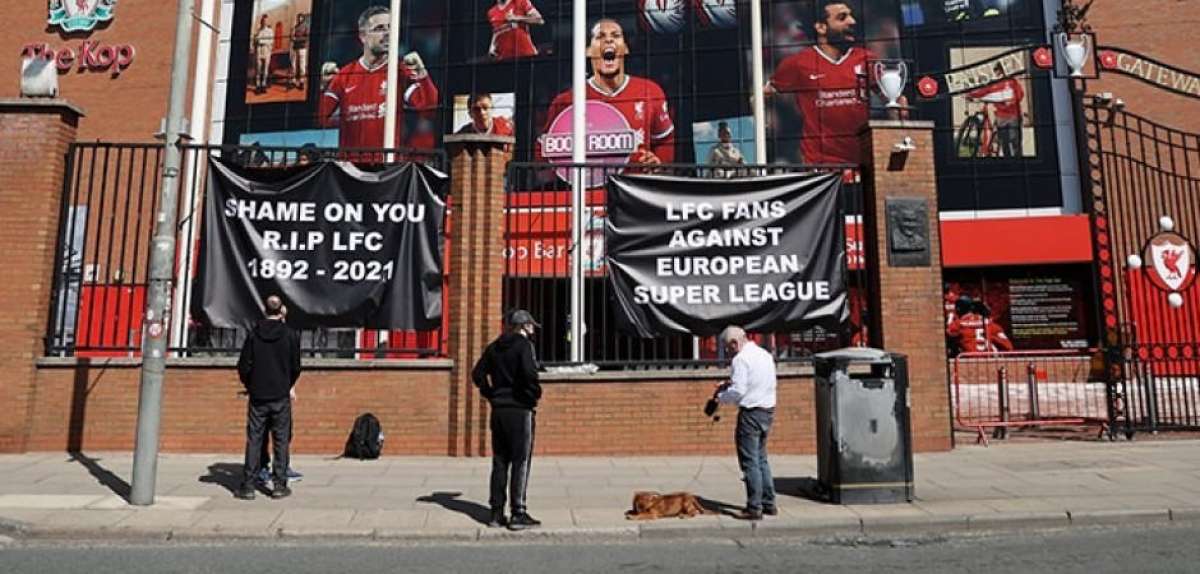 Liverpool'a taraftarından şok tepki! "Biz yokuz"