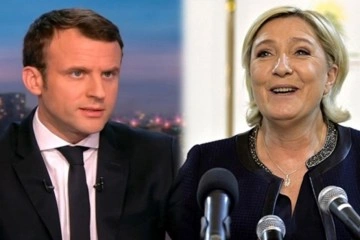 Macron ve Le Pen seçim düellosunda karşı karşıya geldi