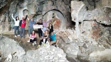 Mağara kilise, kaçak kazılarla talan edildi