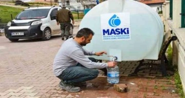Malatya’da vatandaşların ihtiyacı tankerlerle karşılanıyor