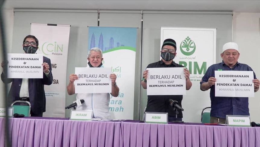 Malezyalı sivil toplum kuruluşları, Müslüman Kardeşler’in terör örgütü kabul edilmesini kınadı