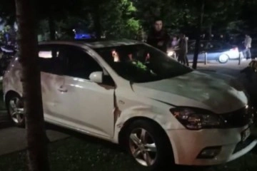 Maltepe sahilde araç yayaların arasına daldı: 4 yaralı