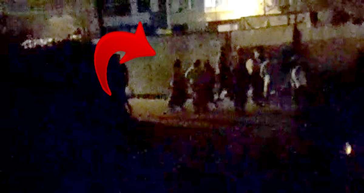 Maltepe'de 20 kişinin birbirine girdiği kavga anları kamerada