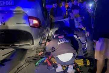 Maltepe’de kontrolden çıkan otomobil 3 araca çarpıp takla attı: 1 yaralı