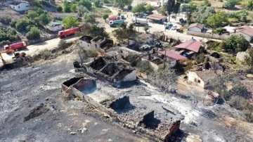 Manisa Saruhanlı'daki orman yangını kontrol altına alındı
