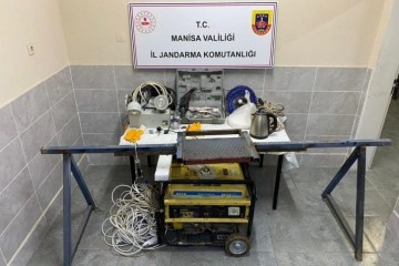 Manisa&rsquo;da ka&ccedil;ak kazı: 5 g&ouml;zaltı