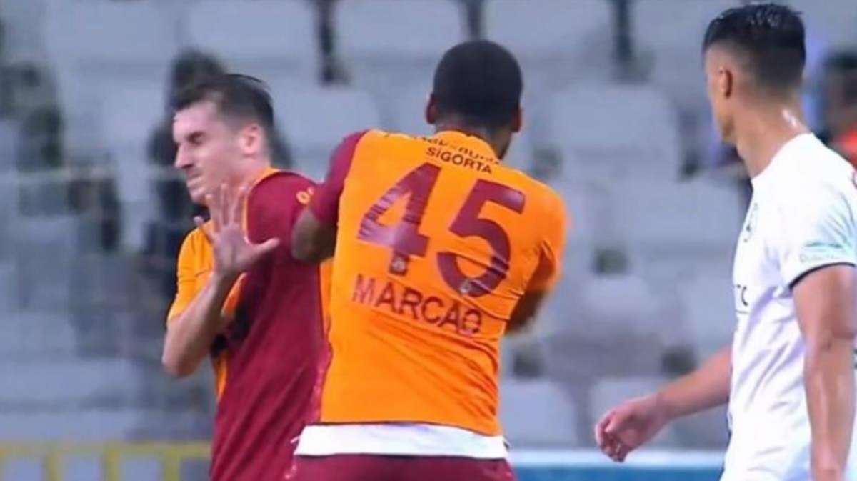 Marcao'nun Kerem'e saldırmasıyla üzerine Fenerbahçe'den çok manidar paylaşım geldi