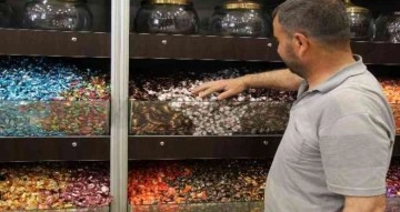 Mardin’de bayram şekeri ve çikolata satışlarında esnafın yüzü güldü