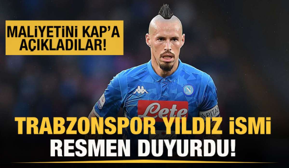 Marek Hamsik resmen Trabzonspor'da!