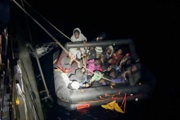 Marmaris’te 72 düzensiz göçmen kurtarıldı