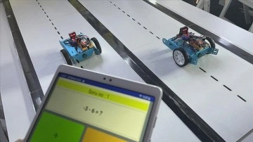 Matematiği yarıştırarak sevdiren "Eğlenceli Eğitim Robotu" TEKNOFEST İstanbul'da