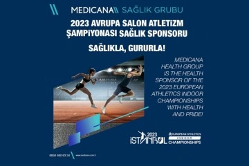 Medicana Sağlık Grubu, 2023 Avrupa Salon Atletizm Şampiyonası’nın sağlık sponsoru oldu