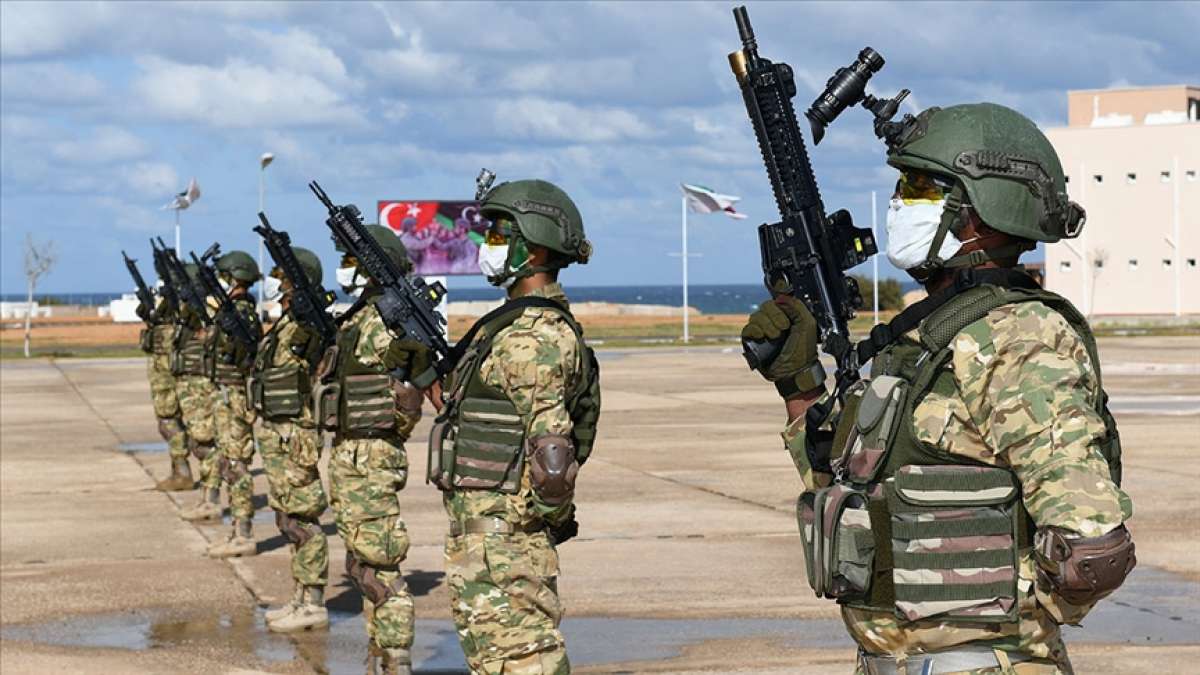 Mehmetçik'ten Libya ordusuna eğitim desteği