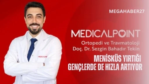 Menisküs yırtığı gençlerde de hızla artıyor