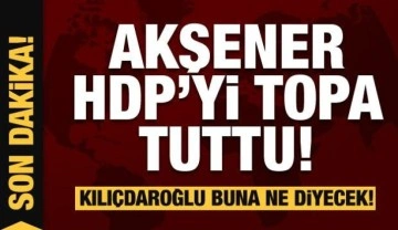 Meral Akşener, HDP'yi topa tutarak CHP'ye çok net mesaj verdi