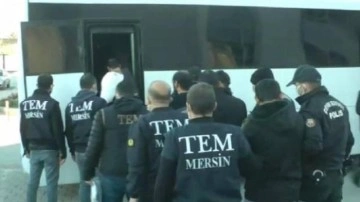 Mersin'de 4 DEAŞ şüphelisine tutuklama
