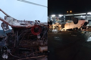 Mersin'de iki ayrı kaza:1 ölü,3 yaralı