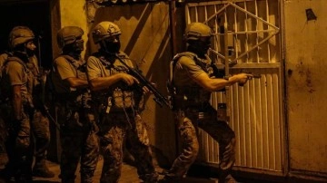 Mersin'de terör örgütü DEAŞ'a yönelik "şafak" operasyonu
