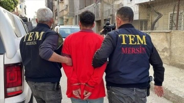 Mersin'de terör örgütü operasyonunda 10 zanlı yakalandı