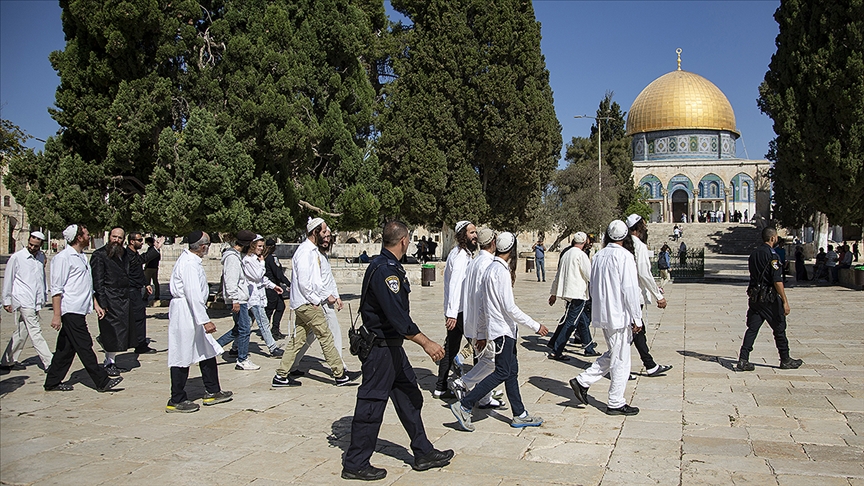 Mescid-i Aksa'ya 2020 yılında 18 bini aşkın Yahudi baskın düzenledi