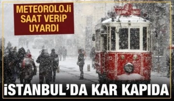 Meteoroloji'den İstanbul'a kar yağışı uyarısı