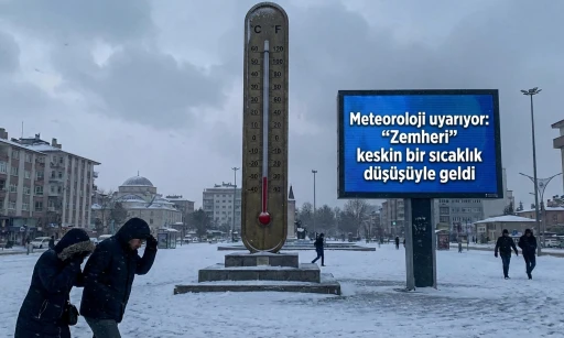 Meteoroloji uyarıyor: "Zemheri" keskin bir sıcaklık d&uuml;ş&uuml;ş&uuml;yle geldi