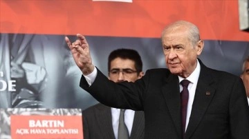 MHP Genel Başkanı Bahçeli, Bartın'da konuştu: Türkiye'nin önü açıktır, istikbal Türk mille