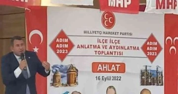 MHP Iğdır Milletvekili Karadağ: “Kurulan masa değil tezgah”