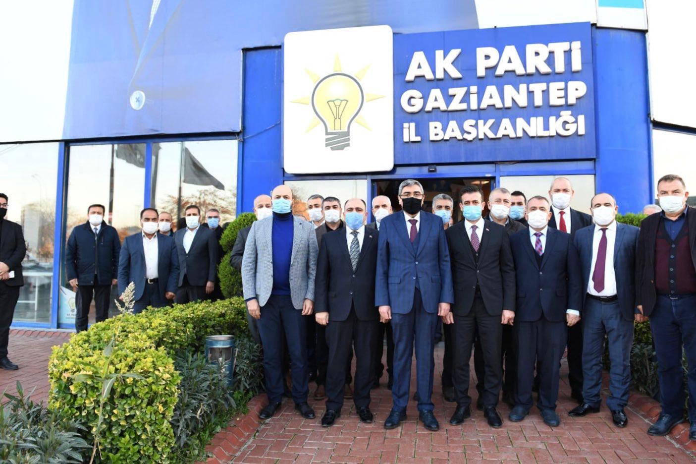 MHP il yönetiminden AK Partiye Cumhur ziyareti