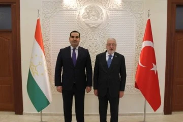 Milletvekili Uzer Tacikistan Büyükelçisini ziyaret etti- 
