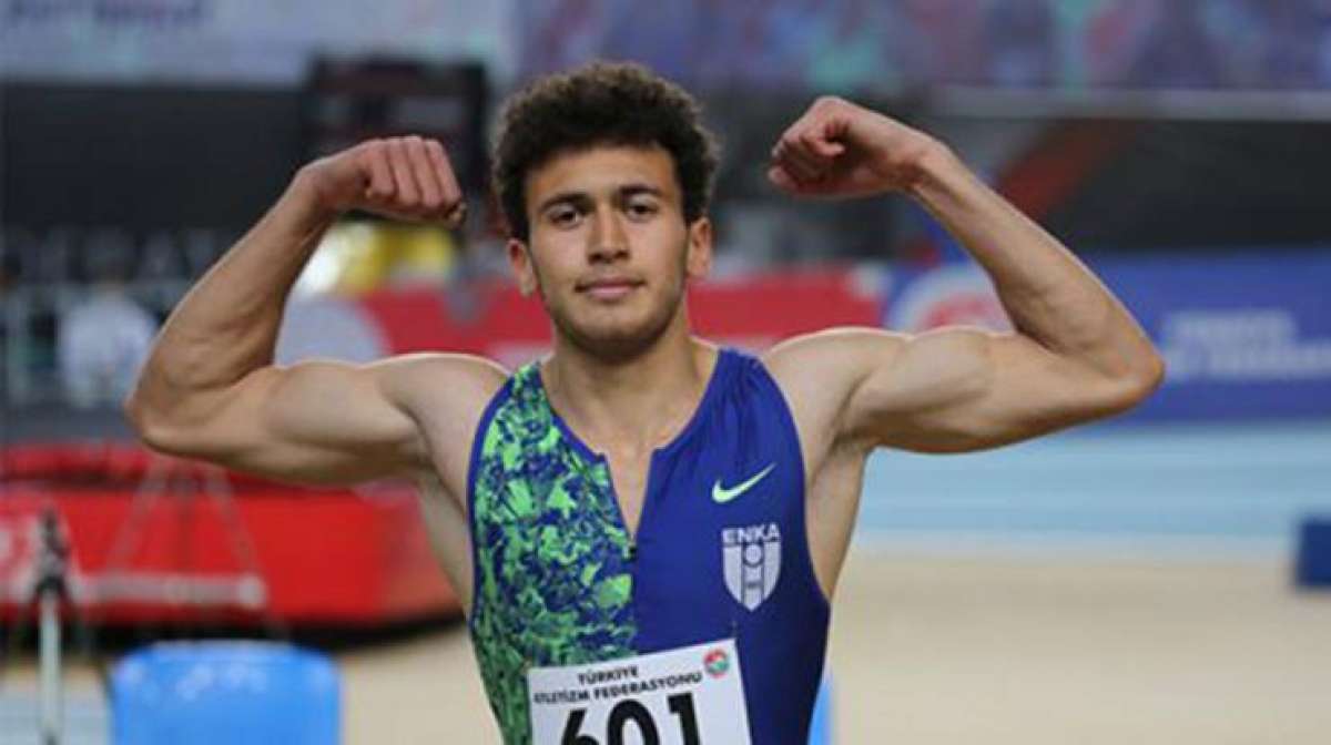 Milli atlet Ayetullah Demirden 60 metre engelli rekoru