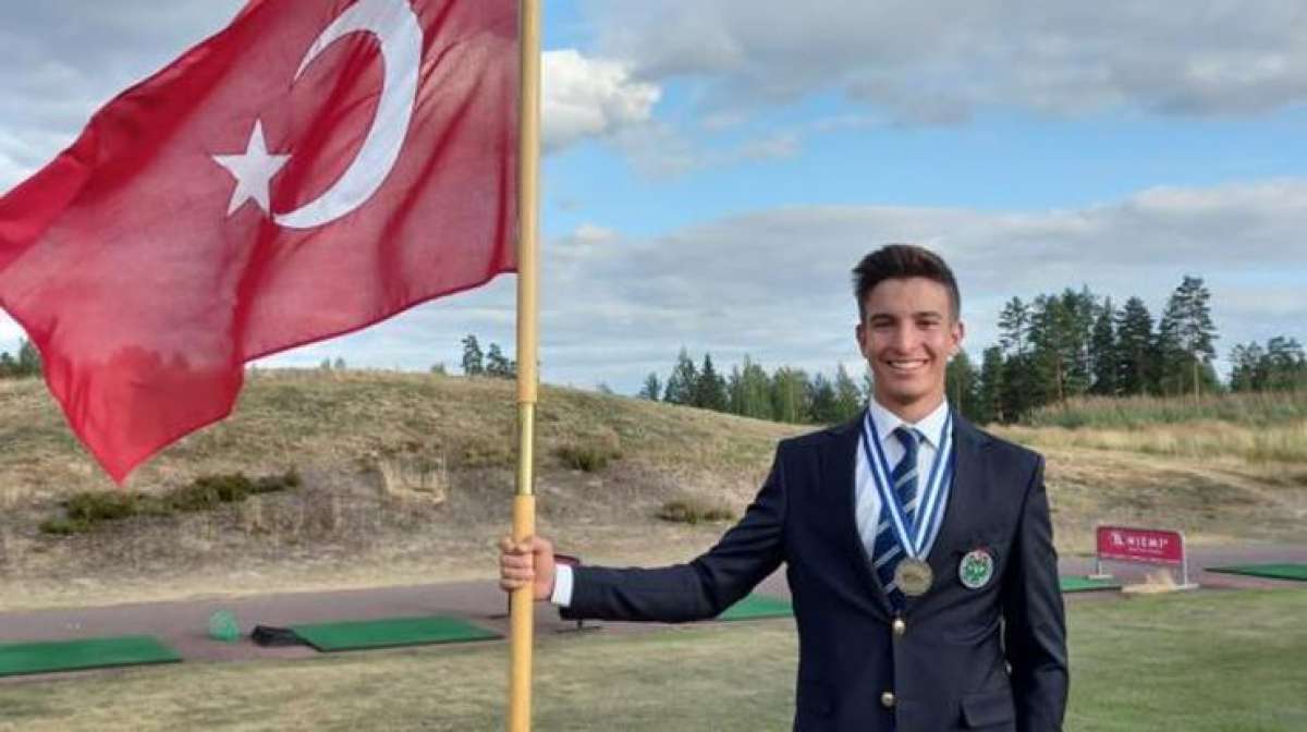 Milli golfçü Can Gürdenli European Young Mastersda bronz madalya...