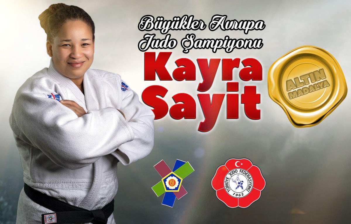 Milli judocu Kayra Sayit, Avrupa şampiyonu oldu!