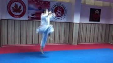 Milli karateci Enes Özdemir'in en büyük hedefi olimpiyatlara katılmak