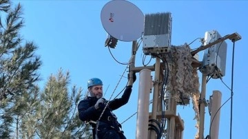 Milli mobil baz istasyonları deprem bölgesinde hizmet veriyor