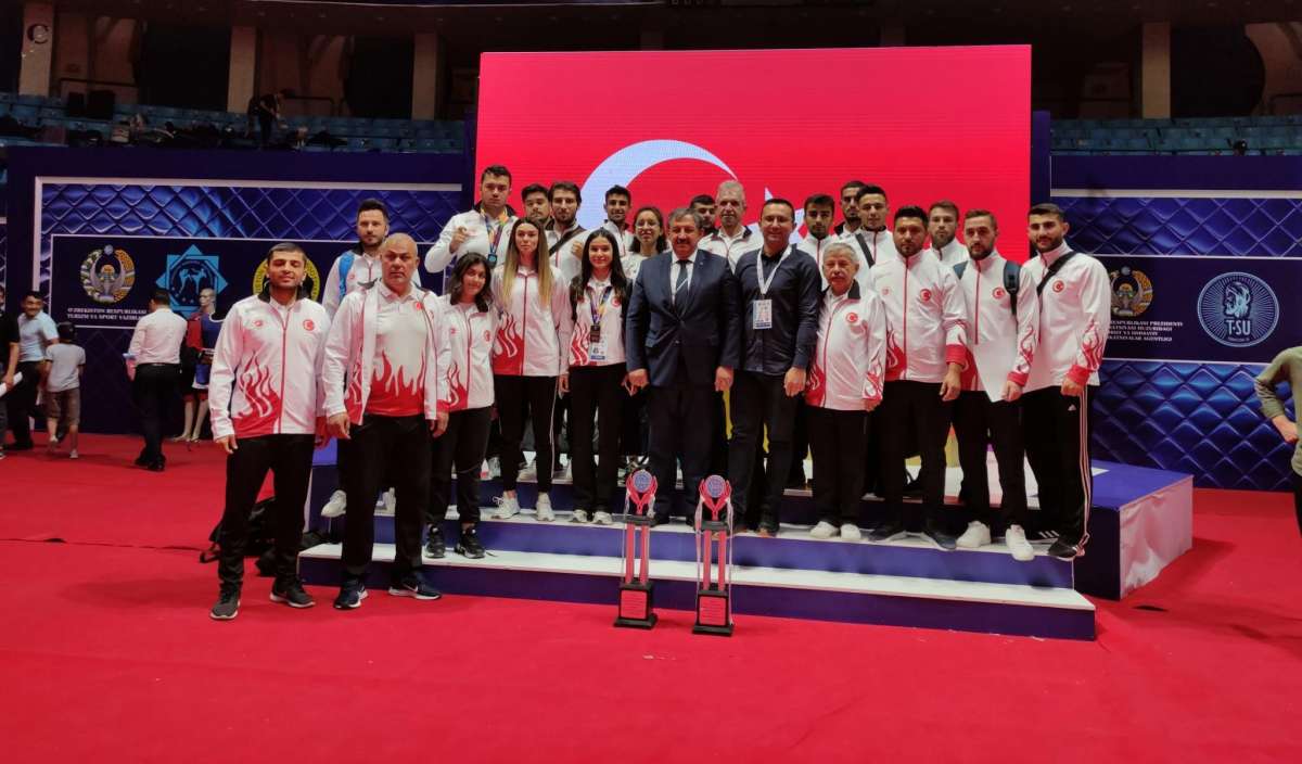 Milli sporculardan Özbekistanda 7'si altın toplam 11 madalya