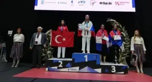 Milli tekvandocu Görkem Polat Avrupa şampiyonu