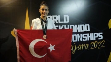 Milli tekvandocu Hatice Kübra İlgün, bronz madalya kazandı