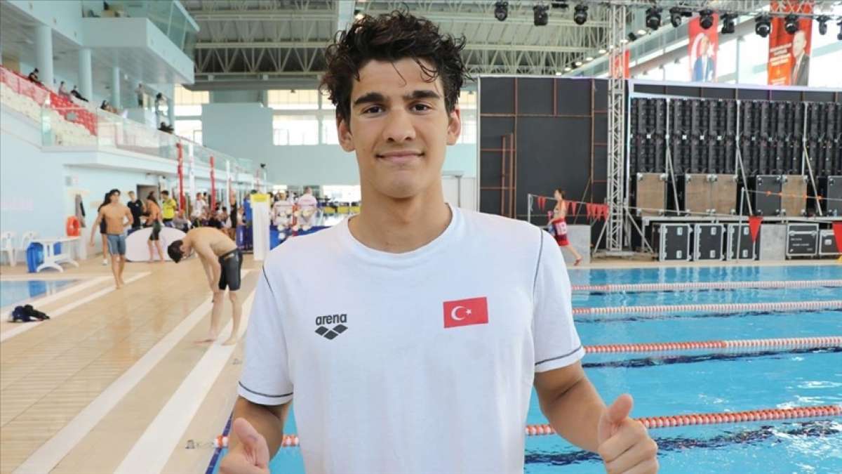 Milli yüzücü Yiğit Aslan olimpiyatlara katılma vizesini Edirne'deki havuzdan çıkardı
