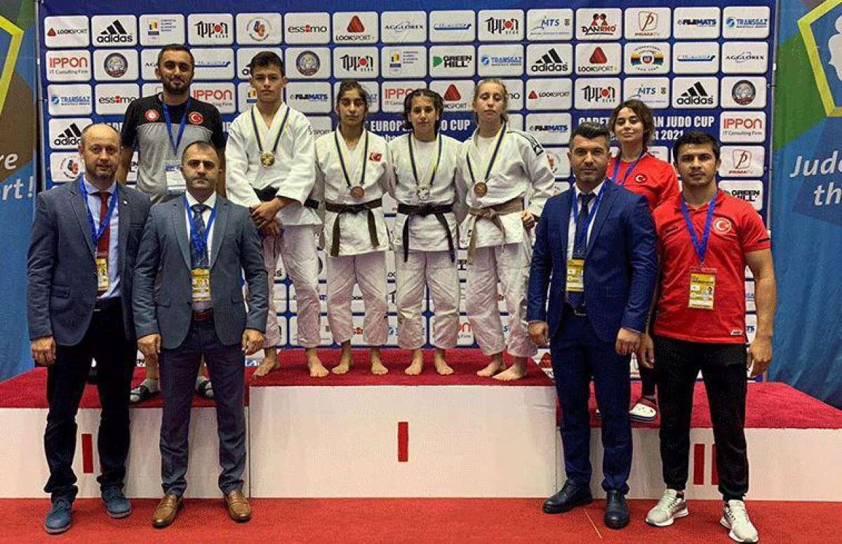 Milliler, Ümitler Avrupa Judo Kupasını 4 madalyayla tamamladı