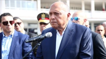 Mısır Dışişleri Bakanı Şukri: Mısır her zaman Türkiye'deki kardeşlerinin yanında olacak