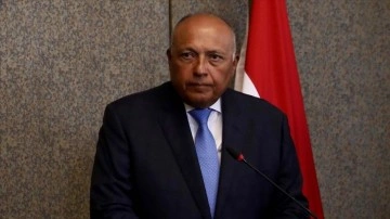 Mısır Dışişleri Bakanı Şukri: Türkiye ile ilişkiler gelişme kaydetti